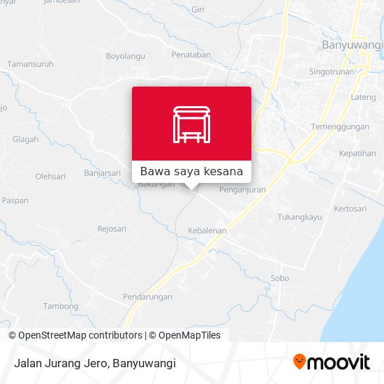 Peta Jalan Jurang Jero