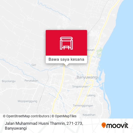 Peta Jalan Muhammad Husni Thamrin, 271-273