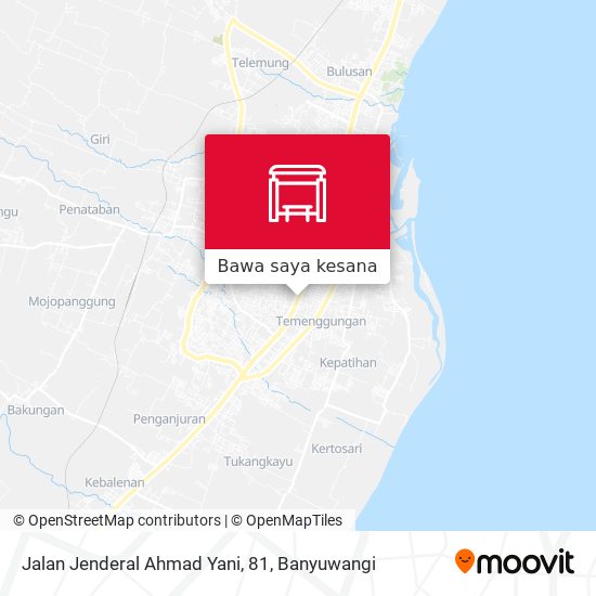 Peta Jalan Jenderal Ahmad Yani, 81