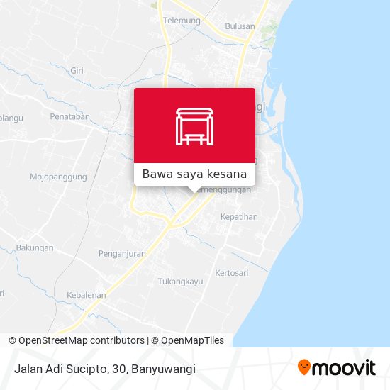 Peta Jalan Adi Sucipto, 30