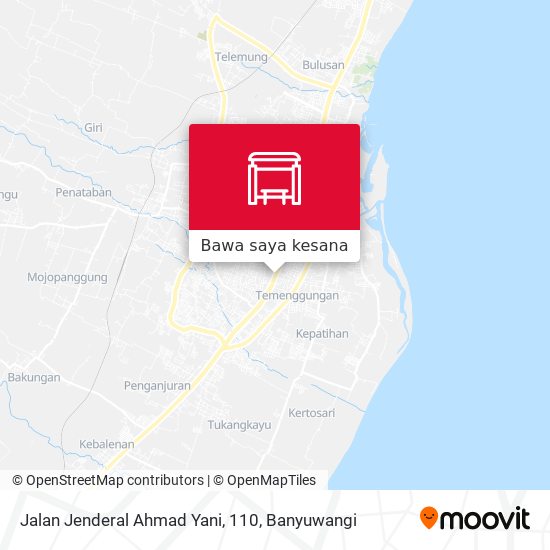 Peta Jalan Jenderal Ahmad Yani, 110