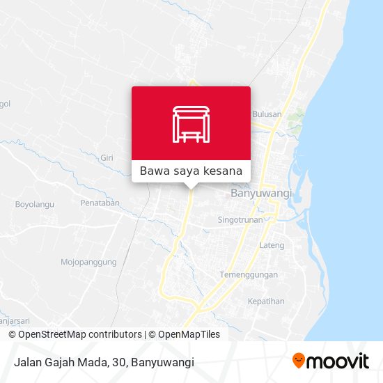 Peta Jalan Gajah Mada, 30