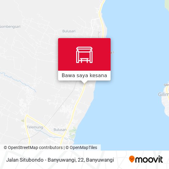 Peta Jalan Situbondo - Banyuwangi, 22