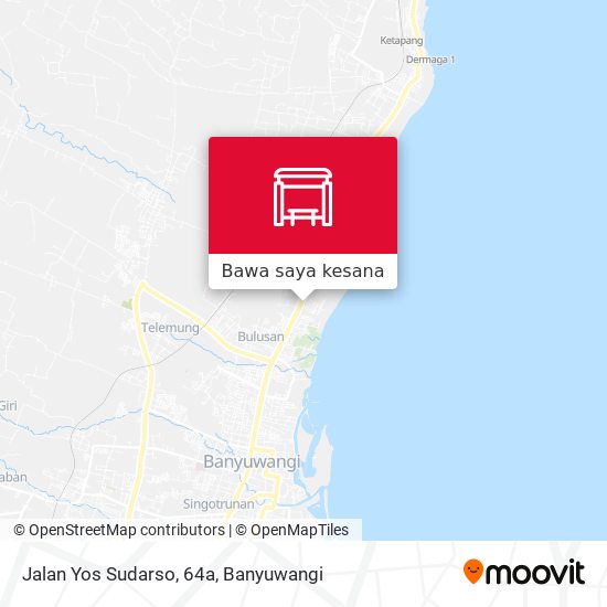 Peta Jalan Yos Sudarso, 64a