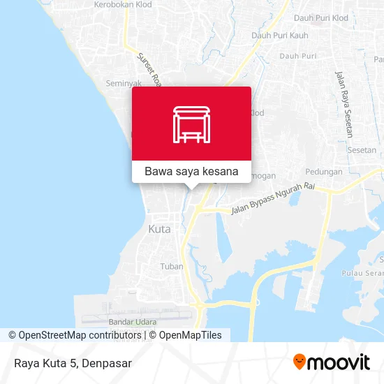 Peta Raya Kuta 5