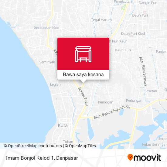 Peta Imam Bonjol Kelod 1