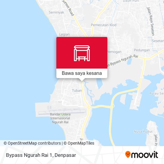 Peta Bypass Ngurah Rai 1