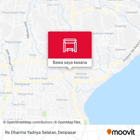 Peta Rs Dharma Yadnya Selatan