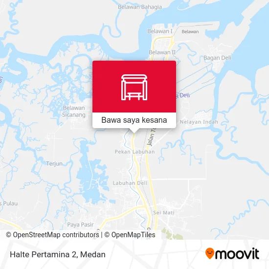 Peta Halte Pertamina 2