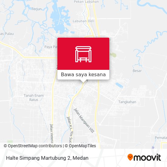 Peta Halte Simpang Martubung 2