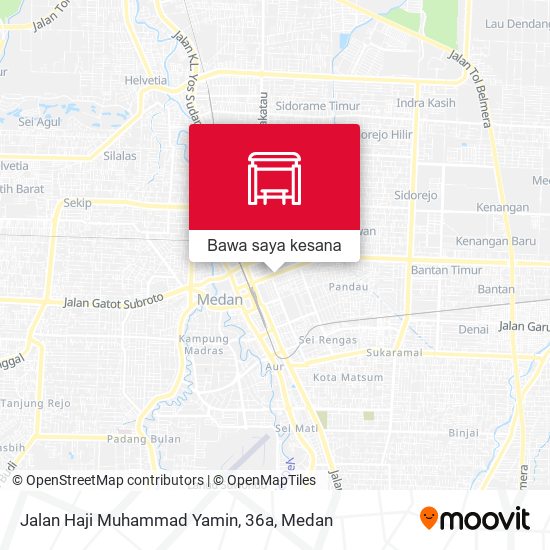Peta Jalan Haji Muhammad Yamin, 36a