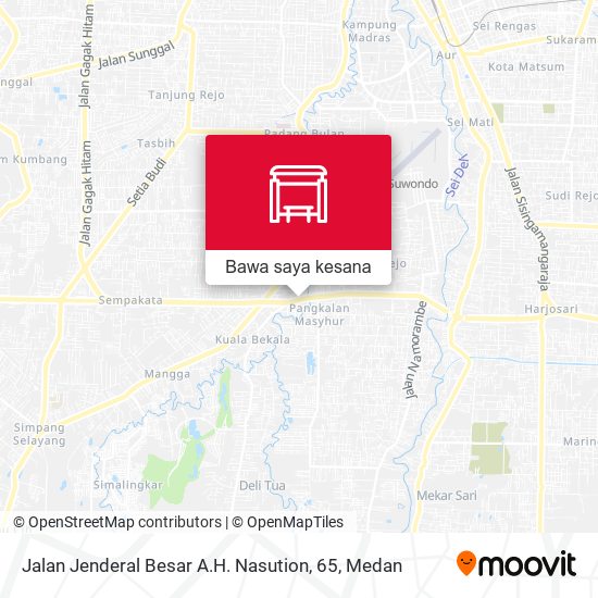 Peta Jalan Jenderal Besar A.H. Nasution, 65