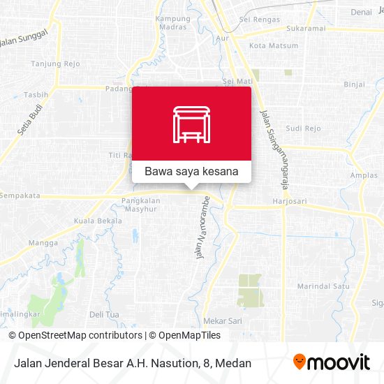 Peta Jalan Jenderal Besar A.H. Nasution, 8