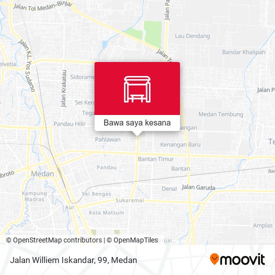 Peta Jalan Williem Iskandar, 99