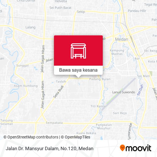 Peta Jalan Dr. Mansyur Dalam, No.120