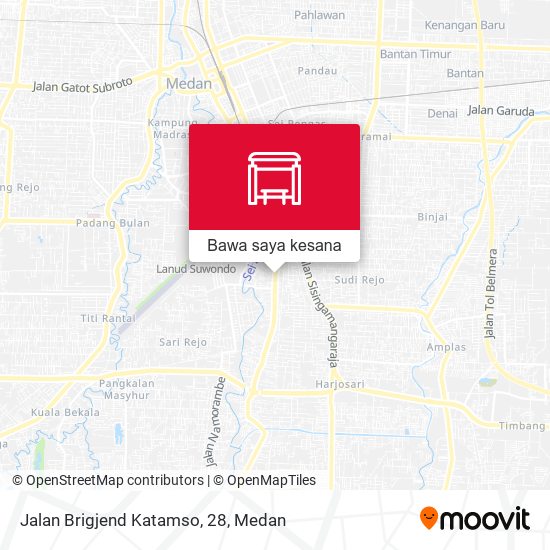 Peta Jalan Brigjend Katamso, 28