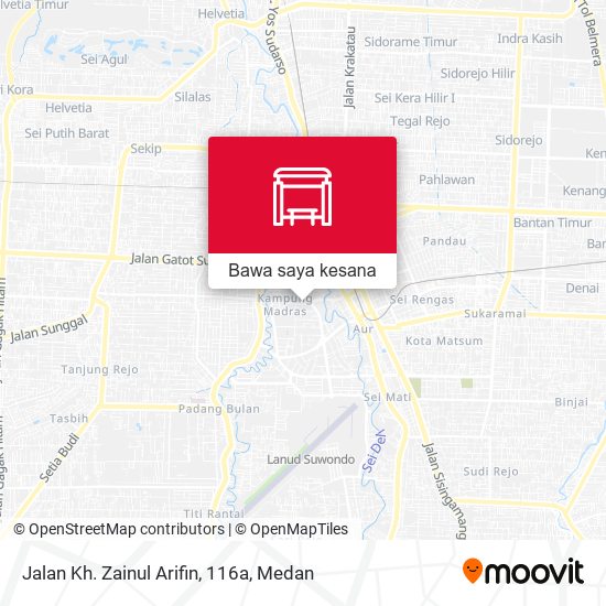 Peta Jalan Kh. Zainul Arifin, 116a
