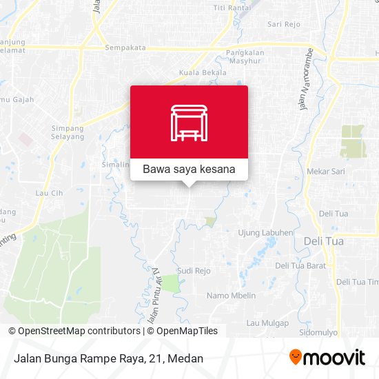 Peta Jalan Bunga Rampe Raya, 21