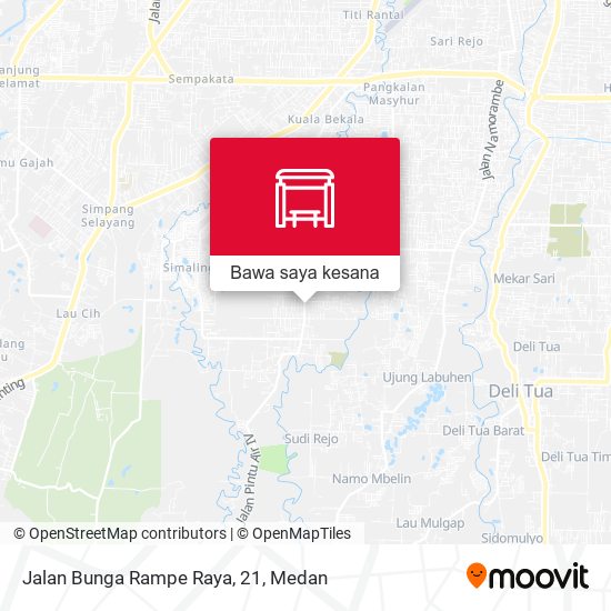 Peta Jalan Bunga Rampe Raya, 21