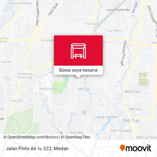 Peta Jalan Pintu Air Iv, 322