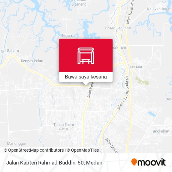 Peta Jalan Kapten Rahmad Buddin, 50