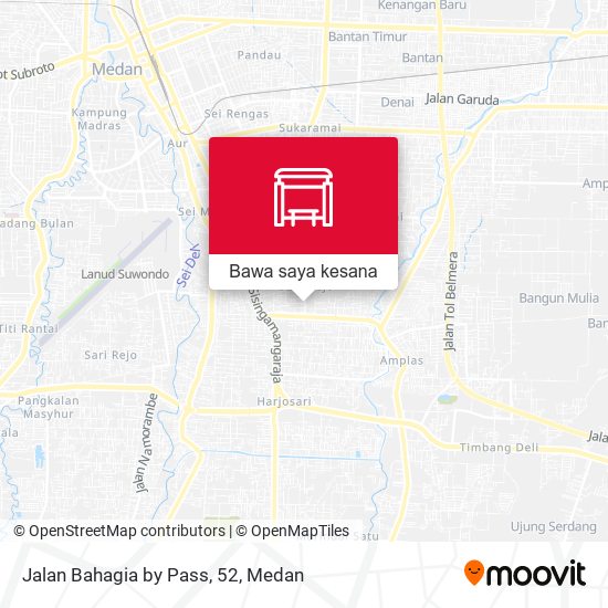 Peta Jalan Bahagia by Pass, 52