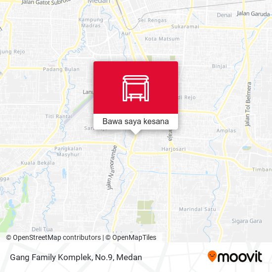 Peta Gang Family Komplek, No.9