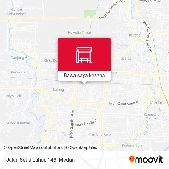 Peta Jalan Setia Luhur, 143