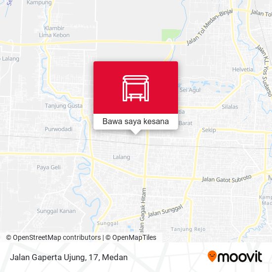 Peta Jalan Gaperta Ujung, 17