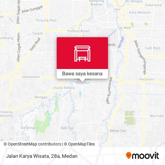 Peta Jalan Karya Wisata, 28a