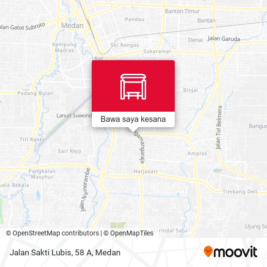 Peta Jalan Sakti Lubis, 58 A