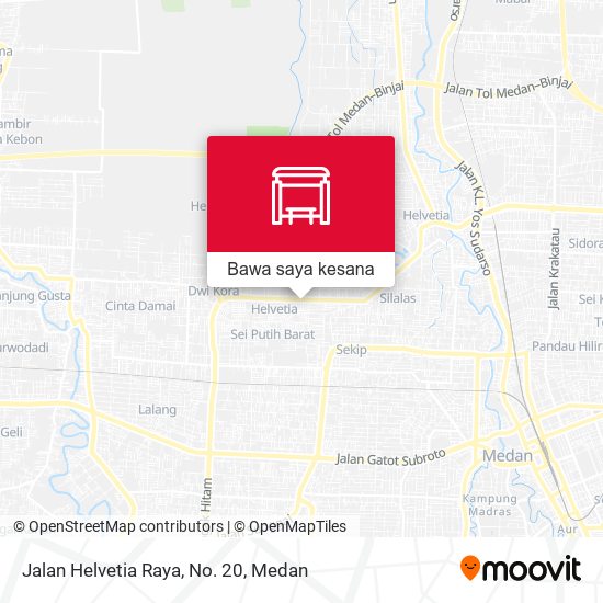 Peta Jalan Helvetia Raya, No. 20