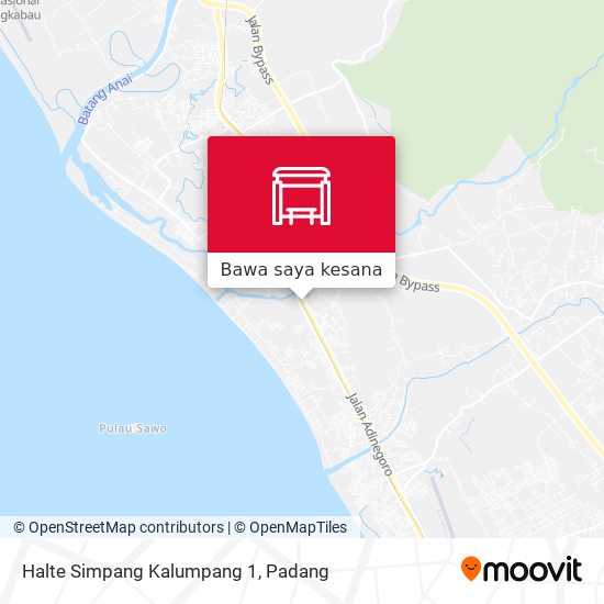 Peta Halte Simpang Kalumpang 1