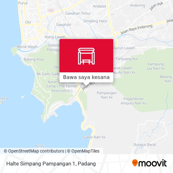 Peta Halte Simpang Pampangan 1