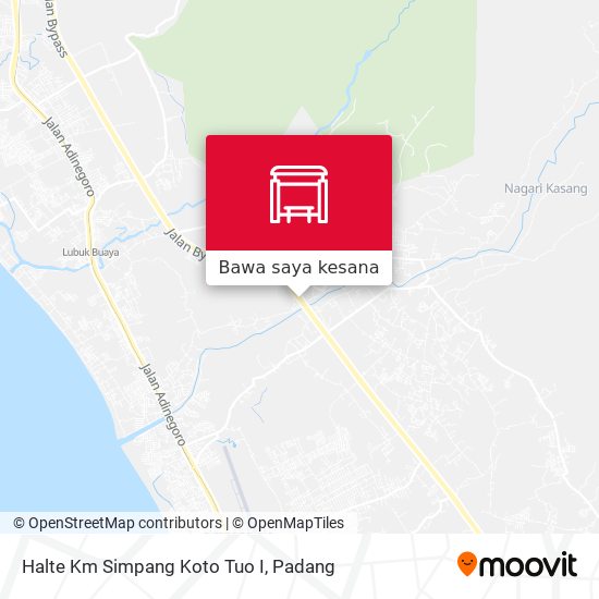 Peta Halte Km Simpang Koto Tuo I