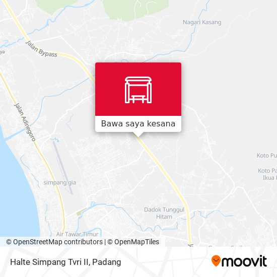 Peta Halte Simpang Tvri II