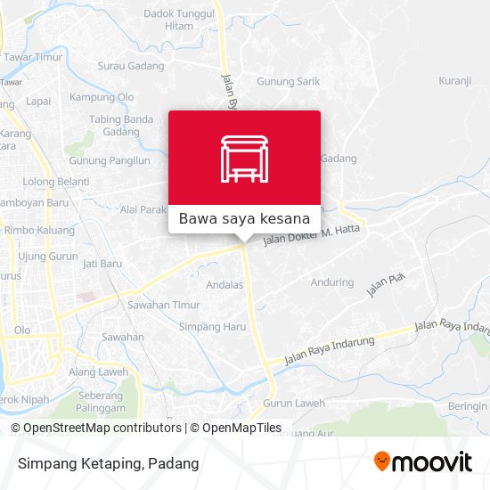 Peta Simpang Ketaping