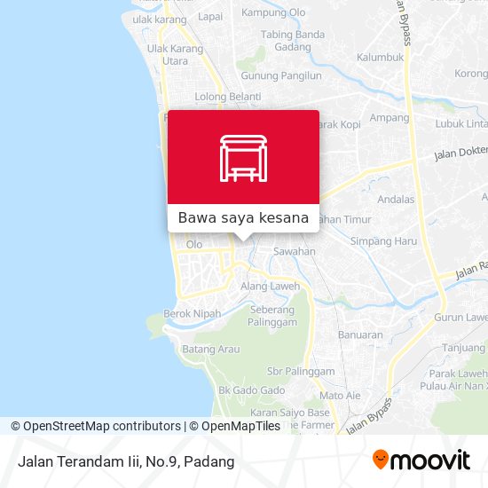 Peta Jalan Terandam Iii, No.9