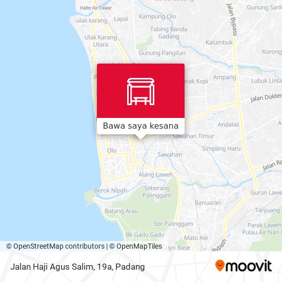 Peta Jalan Haji Agus Salim, 19a