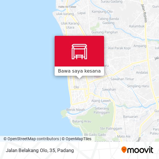 Peta Jalan Belakang Olo, 35