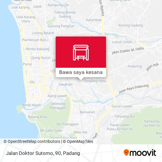 Peta Jalan Doktor Sutomo, 90