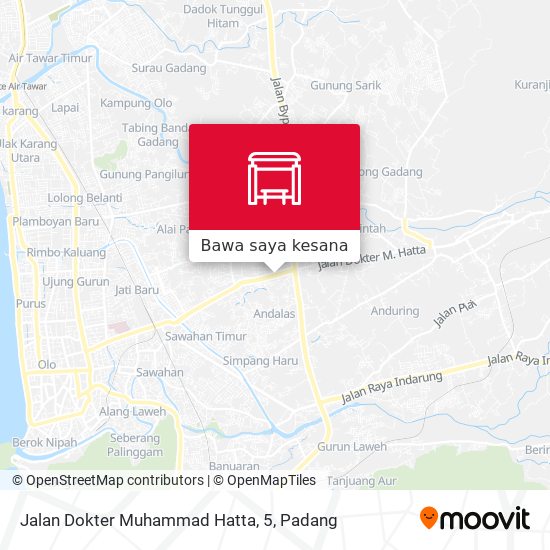 Peta Jalan Dokter Muhammad Hatta, 5