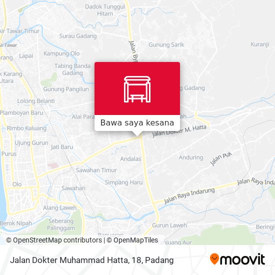Peta Jalan Dokter Muhammad Hatta, 18