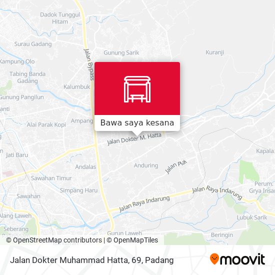 Peta Jalan Dokter Muhammad Hatta, 69