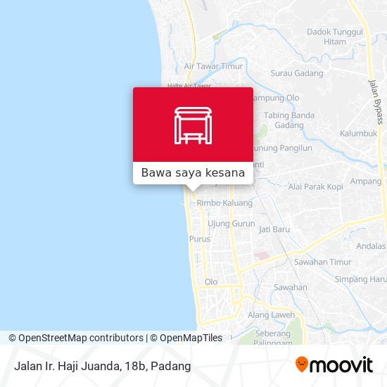 Peta Jalan Ir. Haji Juanda, 18b