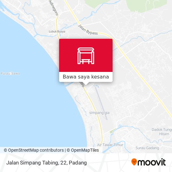 Peta Jalan Simpang Tabing, 22