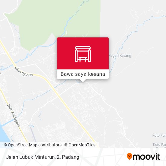 Peta Jalan Lubuk Minturun, 2