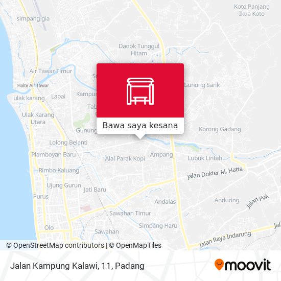 Peta Jalan Kampung Kalawi, 11