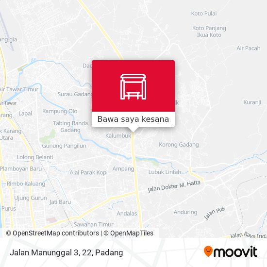 Peta Jalan Manunggal 3, 22