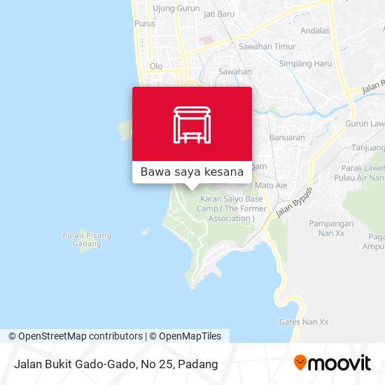 Peta Jalan Bukit Gado-Gado, No 25